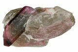 Double-Terminated Elbaite Tourmaline in Quartz - Siberia #175649-1